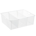 Avdelare t/meshback 40 cm Vit 2-pack Elfa